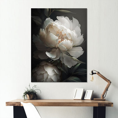 Peony Flower III - Print on Canvas