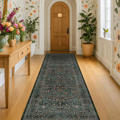 Tapis de couloir de cuisine lavable antidérapant