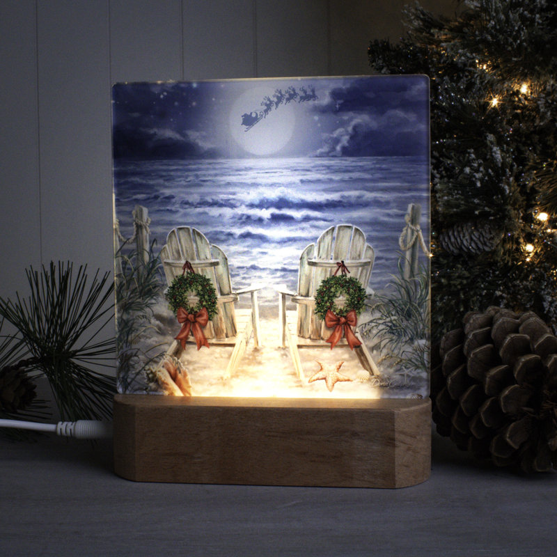 Moonlight Christmas Night Light