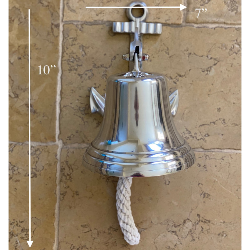 Aluminum Nautical Decor Ship Bell