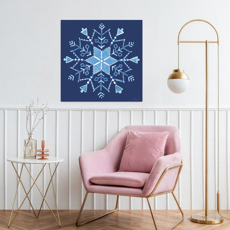 Art contemporain d'hiver Winter Sparkle VII, H 32 po x l 32 po