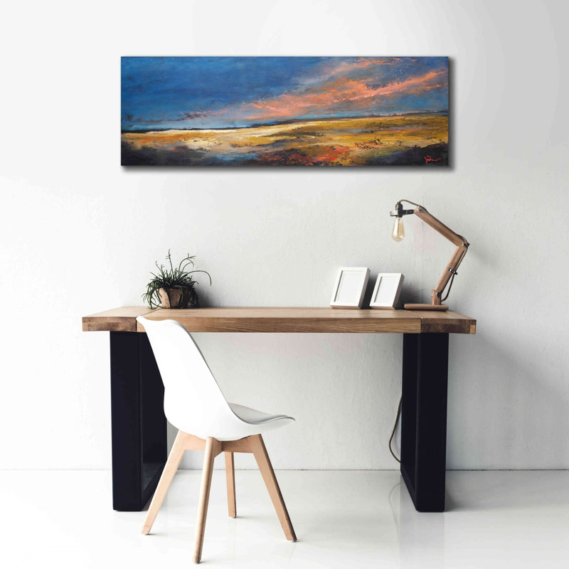 Ranch Romance - reproduction sur toile tendue