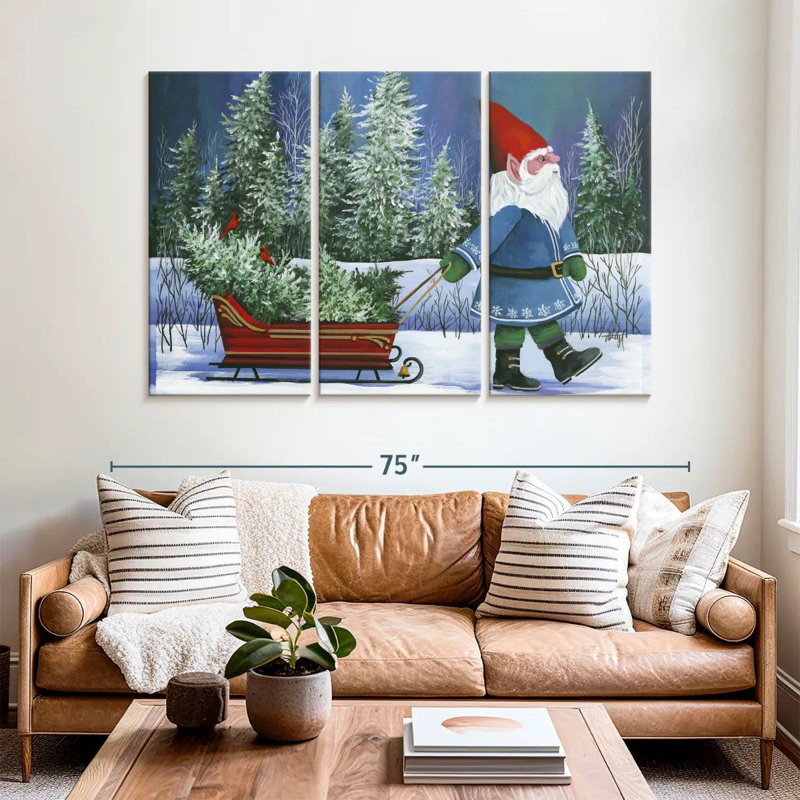 Kelan Nothern Gnome, 42" H x 65" W