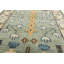 Tapis traditionnel ivoire en laine noué à la main 2 pi 8 po x 12 pi 1 po Oushak-1583764390-1583764385