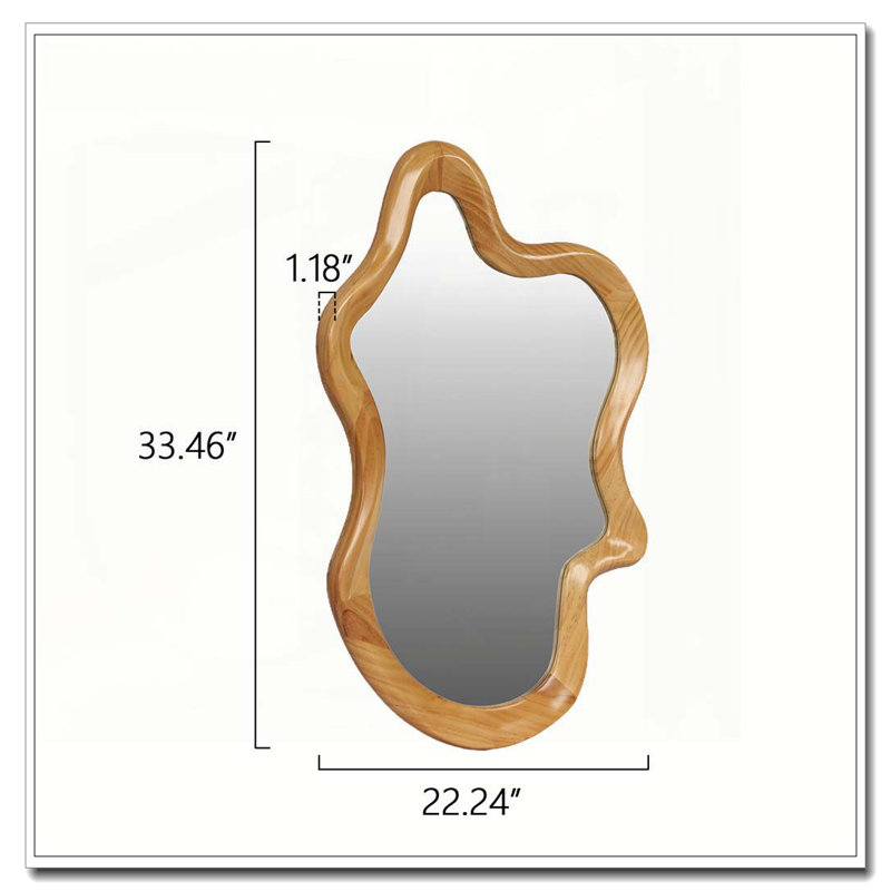 Miroir mural 33,46 "x 22,24"