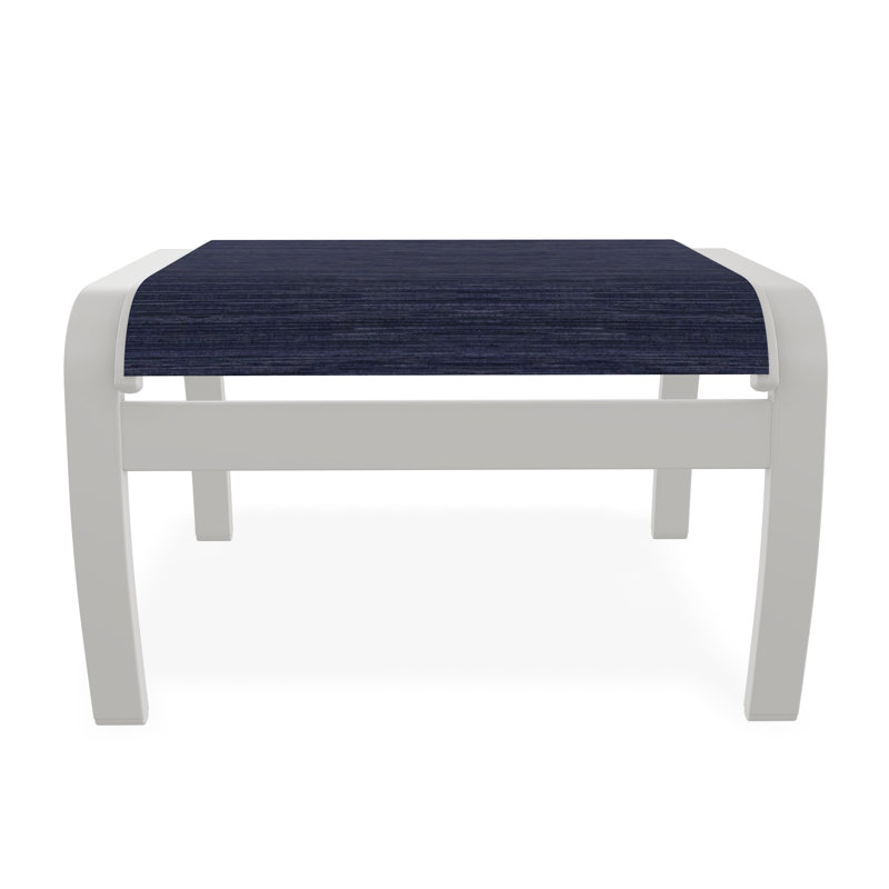 Repose-pieds Belle Isle, Neige, Indigo Collect