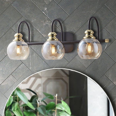 Lampe de salle de bain avec miroir