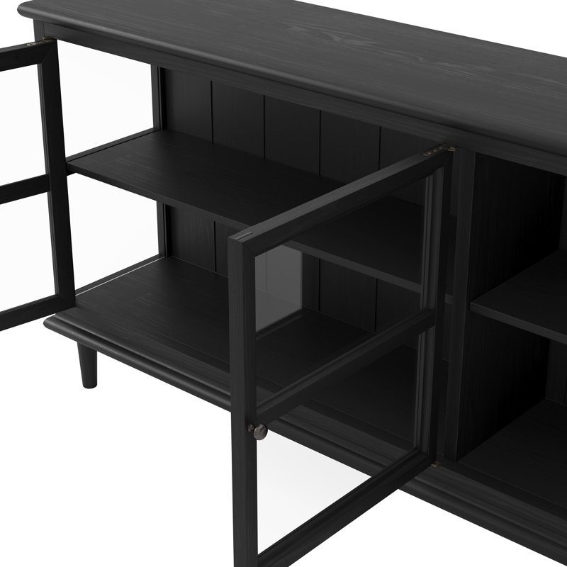 WESTPORT 3 DOOR SIDEBOARD, Black