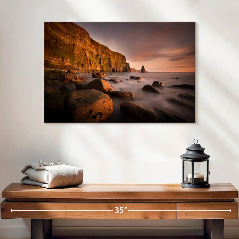 Nicci Misty Moher Cliffs, 16" H x 24" W