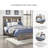 Drystan Bookcase Storage Bed-1602257073
