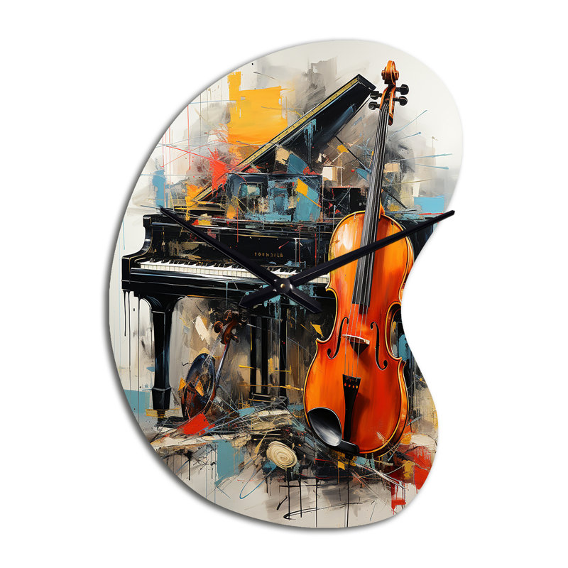 Grande sculpture musicale multicolore, Grand