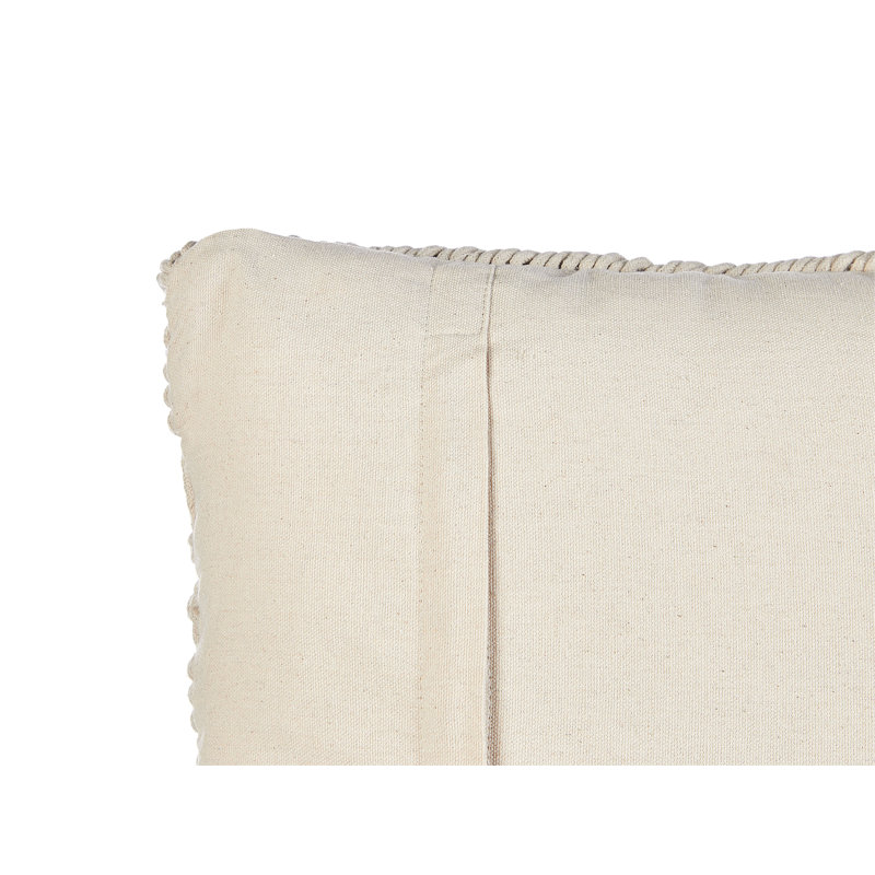Collegedale Plaid Beige Square Cushion