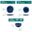 12 Pieces Dinnerware Set, Dinner Plate, Dessert Plate And Bowl Set For 4 Person, Ceramic Dinnerware-1226749186