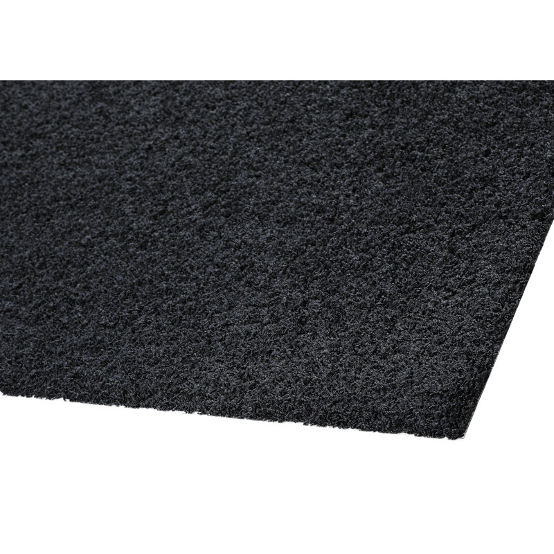 Avett Solid Colour Area Rug, Rectangle 67 x 133cm