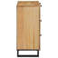 Solid Wood Rectangle Accent Cabinet