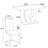 Modern 5-Piece Rectangular Faux Marble Dining Table Set-323867908-323867930
