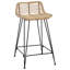 Counter Stool with Metal Frame-418486685