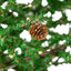 Artificial Pine Christmas Tree with Lights