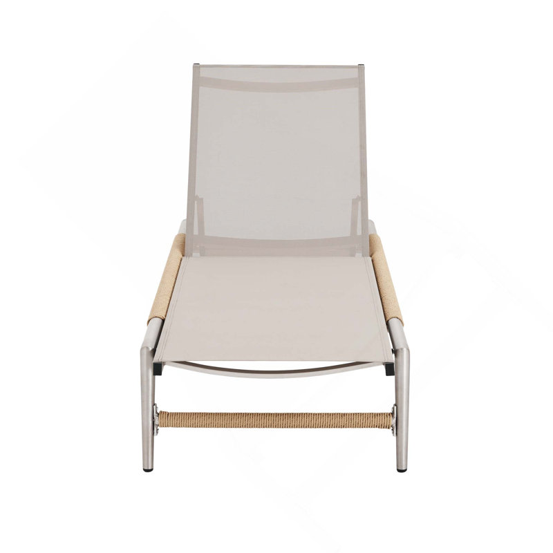 Chaise longue d'extérieur 1 pièce Aluminun, 1