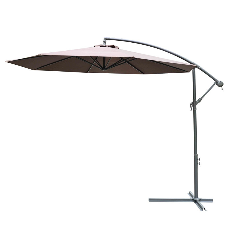 Amazonia 295cm Cantilever Parasol, Coffee