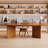 Picture Color Rectangular Solid Wood desk-108898134