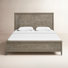 Mauve Solid Wood Standard Bed
