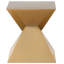 Table d'appoint en acier Novak