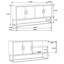 Buffet de 67 po de largeur Earnice