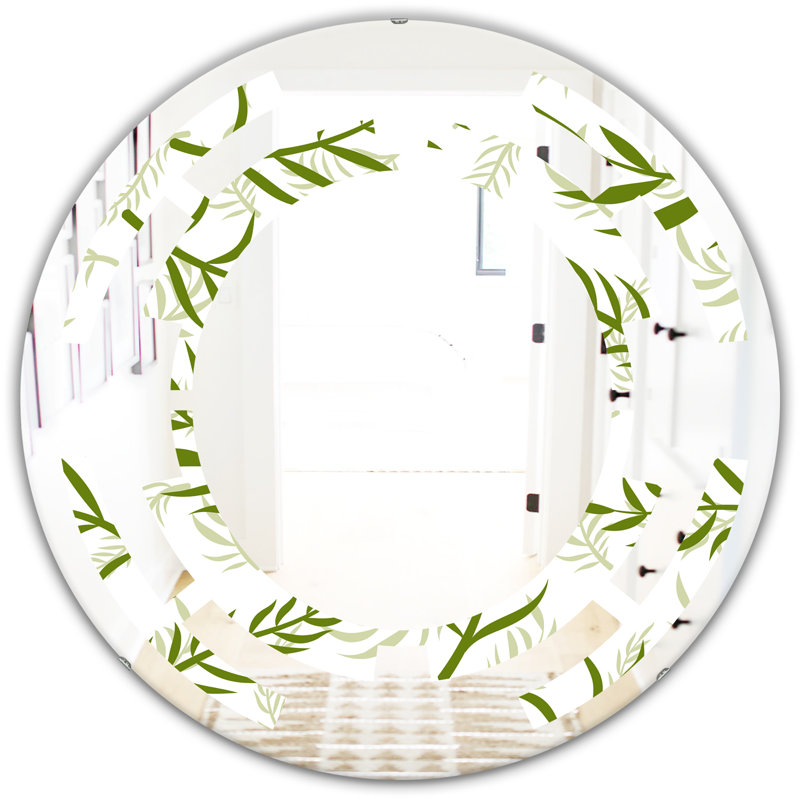 Miroir mural Space Tropical Botanicals I Coastal, H 31,5 po x l po