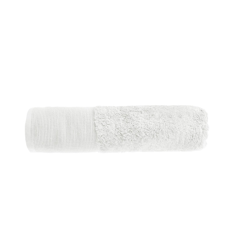 Sustainable Bamboo Bath Towel Single, White
