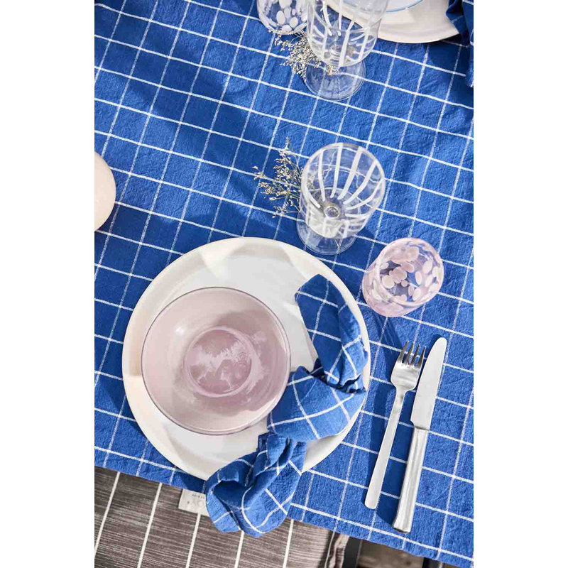 Grid Checkered Tablecloth