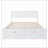 Platform Bed with Under-bed Drawers