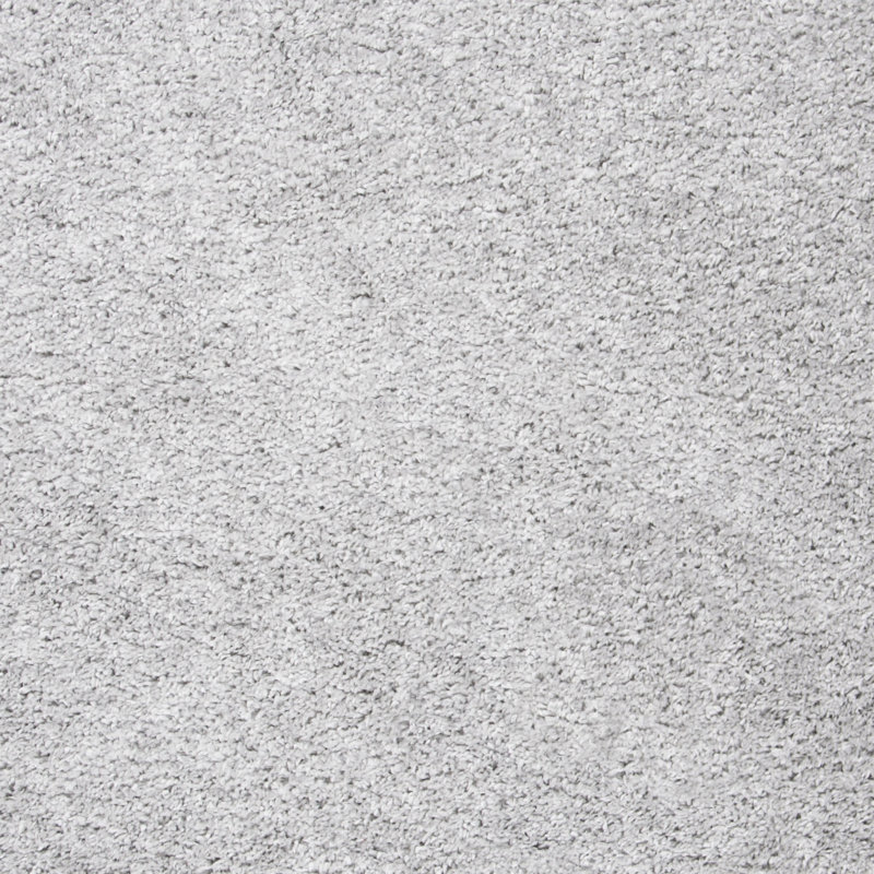 Brittney Performance solid color shag rug, Rectangle 2 pi 3 po x 4 pi, Silver