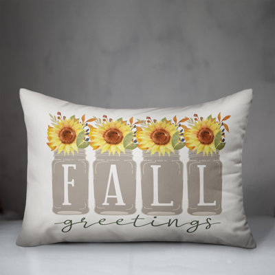 Floral Pillow Cover