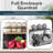Magnetic Shelf For Fridge, Onion And Potato/Spice/Snacks/Fruit And Vegetable Storage And Organizer, Wire Basket For Pantry, Kitchen Countertop, RV And Laundry