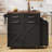 47.2" Farmhouse Kitchen Island With Drop Leaf-1160001773