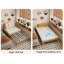 Fauteuil-lit convertible avec cadre en bois massif, canapé-lit simple rembourré en coton respirant-1886911152