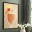 «Tropical Cocktail I», reproduction encadrée - bois massif-693411701-693411702