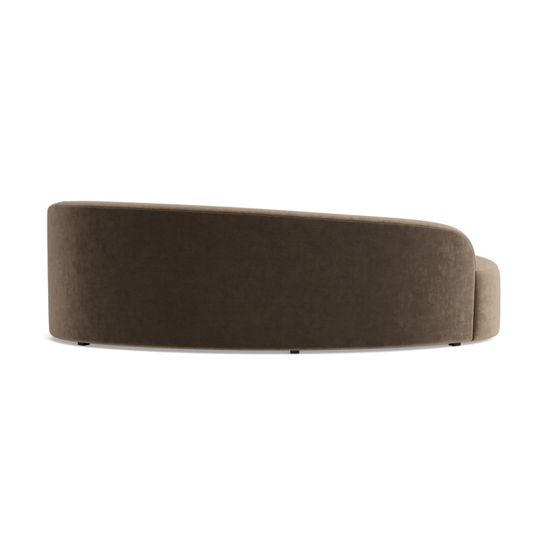 Sofia Right Arm Sofa, Performance Velvet - Otter