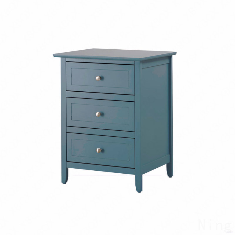 Teal Accent Nightstand For Modern Bedrooms, Teal