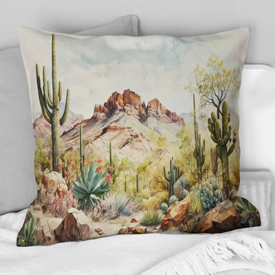 Coussin Arizona Desert III - Western