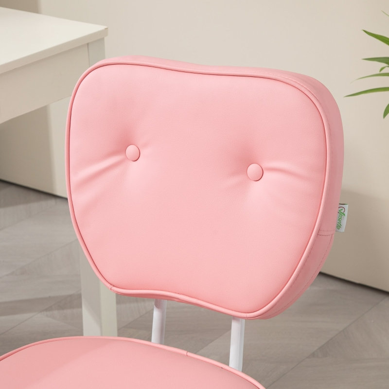 Brayden Studio Task Chair, Pink, Pink