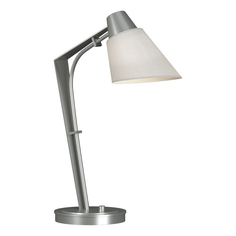 Reach 21.9" Desk Lamp, Natural Anna, Black