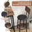 2 - Person Four Leg Base Dining Set