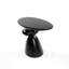 Table de bout Lucky Stone, table d'appoint en fibre de verre, table de coin minimaliste moderne, table basse avec décoration, décoration intérieure pour le salon, la chambre à coucher, la chambre d'amis-890683213