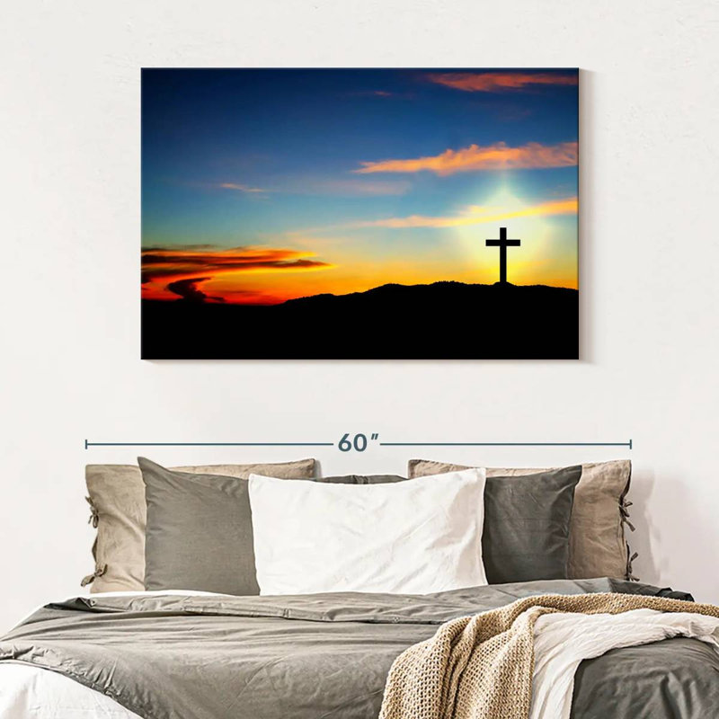 Adella Cross Silhouette, 32" H x 48" W