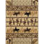 Tapis tribal beige en polypropylène 2 pi 7 po x 7 pi 3 po Tribes Gcyls4009 7,3 Utilisation quotidienne idéale-130429496