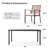 Red Barrel Studio 6 - Person Rectangular Outdoor Swivel Dining Set with Cushions