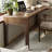 Tan Rectangular Solid Wood desk-108977071-108977074
