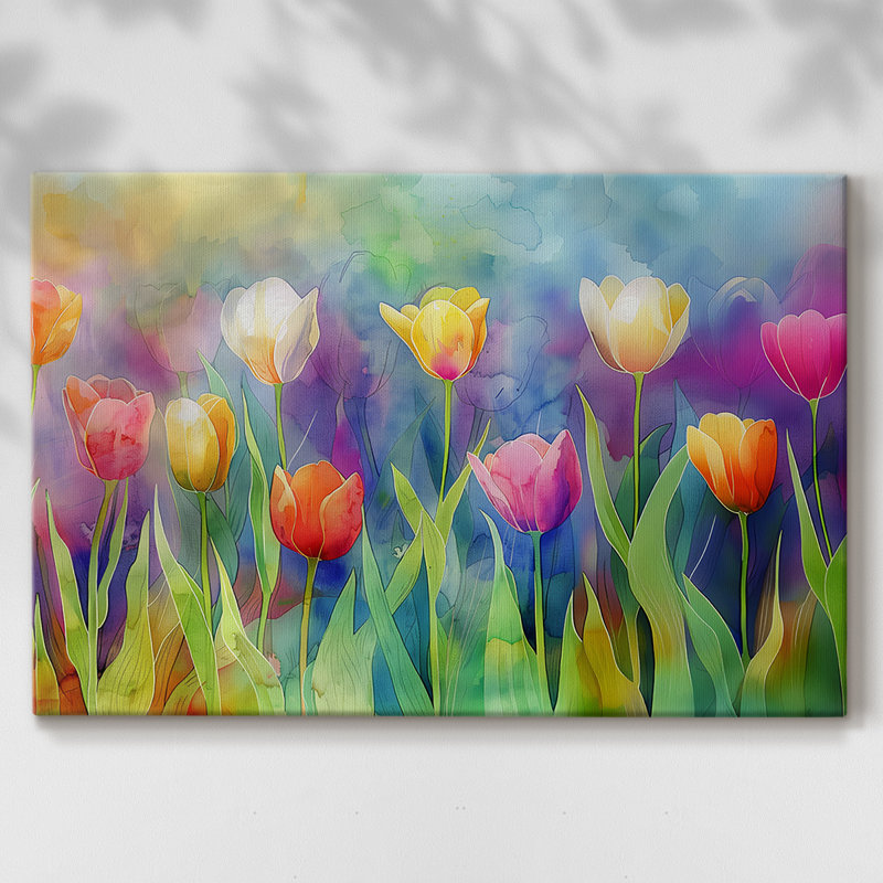 Série Floral-CXIX -Galerie enveloppée Cavas, 24 x 36